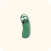 Screaming Pickle Rick Plush